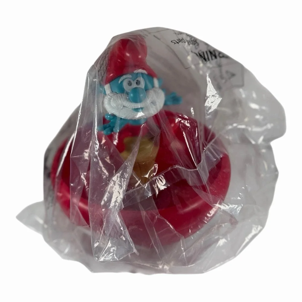 2025 Smurfs Papa Smurf Popcorn Bucket Theater Promo Collectible NEW Sealed